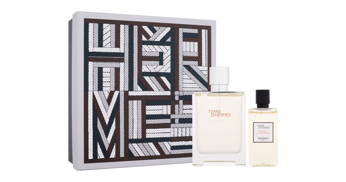 Hermes Terre dHermès Eau Givrée Geschenkset Edp 100 ml Duschgel 80