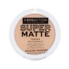 Revolution Relove Super Matte Powder Puder für Frauen 6 g Farbton  Beige