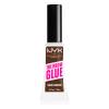 NYX Professional Makeup The Brow Glue Instant Brow Styler Augenbrauengel und -pomade für Frauen 5 g Farbton  04 Dark Brown