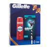 Gillette Mach3 Geschenkset Rasierer 1 St. + Ersatzkopf 1 St. + Duschgel und Shampoo Old Spice Whitewater 3in1 250 ml