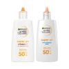 Set Sonnenschutz fürs Gesicht Garnier Ambre Solaire Super UV Hyaluronic Acid SPF50+ + Sonnenschutz fürs Gesicht Garnier Ambre Solaire Super UV Vitamin C SPF50+