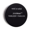 Wet n Wild Photo Focus Loose Setting Powder Puder für Frauen 20 g Farbton  Translucent