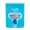 Gillette Venus Geschenkset Rasierer mit einer Klinge 1 St + Ersatzklinge 1 St + Rasiergel Satin Care Pure &amp; Delicate 75 ml