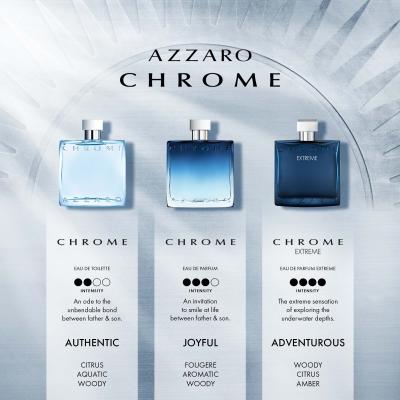 Azzaro Chrome Eau de Toilette für Herren 100 ml