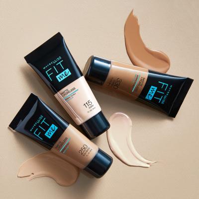 Maybelline Fit Me! Matte + Poreless Foundation für Frauen 30 ml Farbton  110 Porcelain