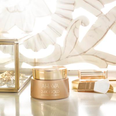 AHAVA 24K Gold Mineral Mud Mask Gesichtsmaske für Frauen 50 ml