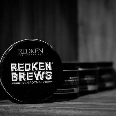 Redken Brews Clay Pomade Haargel für Herren 100 ml