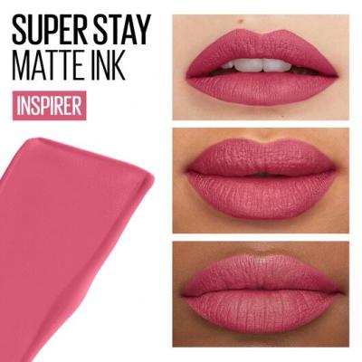 Maybelline Superstay Matte Ink Liquid Lippenstift für Frauen 5 ml Farbton  125 Inspirer