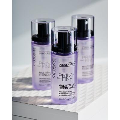 Catrice Prime And Fine Multitalent Fixing Spray Make-up Fixierer für Frauen 50 ml