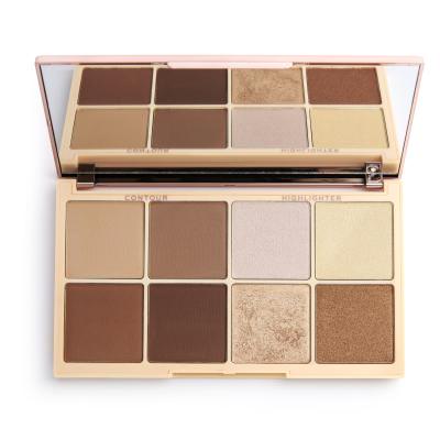 Makeup Revolution London Roxxsaurus Highlight &amp; Contour Contouring Palette für Frauen 20 g