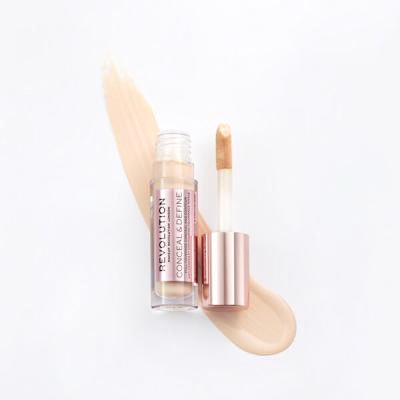 Makeup Revolution London Conceal &amp; Define Concealer für Frauen 4 g Farbton  C2.5