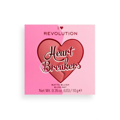 I Heart Revolution Heartbreakers Matte Blush Rouge für Frauen 10 g Farbton  Kind