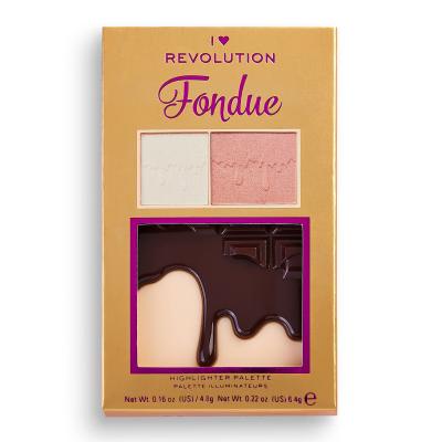 Makeup Revolution London I Heart Revolution Mini Chocolate Lidschatten für Frauen 11,2 g Farbton  Fondue