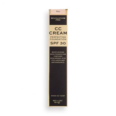 Makeup Revolution London Revolution PRO CC Perfecting SPF30 Foundation für Frauen 26 ml Farbton  F0.1