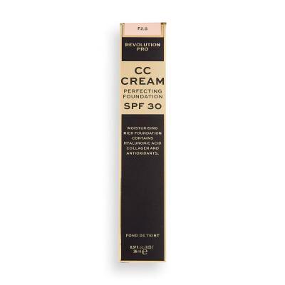 Makeup Revolution London Revolution PRO CC Perfecting SPF30 Foundation für Frauen 26 ml Farbton  F2.5