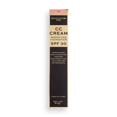 Makeup Revolution London Revolution PRO CC Perfecting Foundation für Frauen 26 ml Farbton  F3