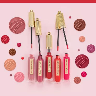 BOURJOIS Paris Rouge Velvet Ink Lippenstift für Frauen 3,5 ml Farbton  07 Fushia Cha Cha