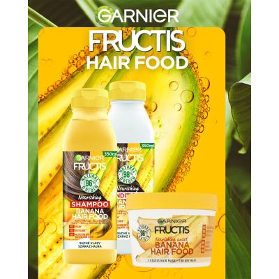 Garnier Fructis Hair Food Banana Geschenkset Shampoo Fructis Nourishing Banana Hair Food 350 ml + Haarmaske Fructis Nourishing Banana Hair Food 390 ml