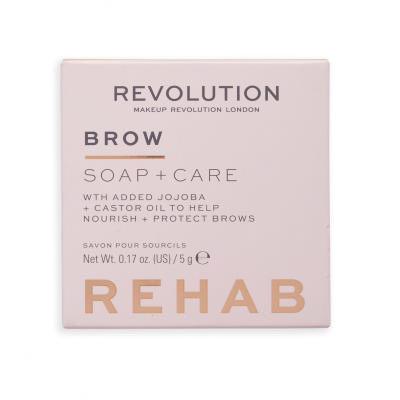 Makeup Revolution London Rehab Brow Soap + Care Augenbrauengel und -pomade für Frauen 5 g