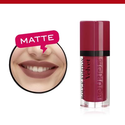 BOURJOIS Paris Rouge Edition Velvet Lippenstift für Frauen 7,7 ml Farbton  08 Grand Cru