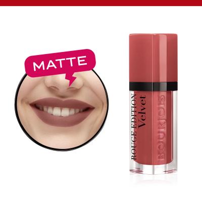 BOURJOIS Paris Rouge Edition Velvet Lippenstift für Frauen 7,7 ml Farbton  12 Beau Brun