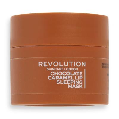 Revolution Skincare Lip Sleeping Mask Chocolate Caramel Lippenbalsam für Frauen 10 g