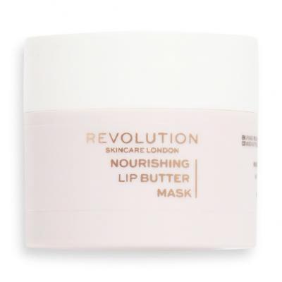 Revolution Skincare Nourishing Lip Butter Mask Cocoa Vanilla Lippenbalsam für Frauen 10 g