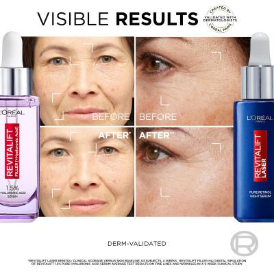 L&#039;Oréal Paris Revitalift Laser Pure Retinol Night Serum Gesichtsserum für Frauen 50 ml