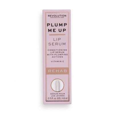 Makeup Revolution London Rehab Plump Me Up Lip Serum Lippenöl für Frauen 4,6 ml Farbton  Pink Glaze