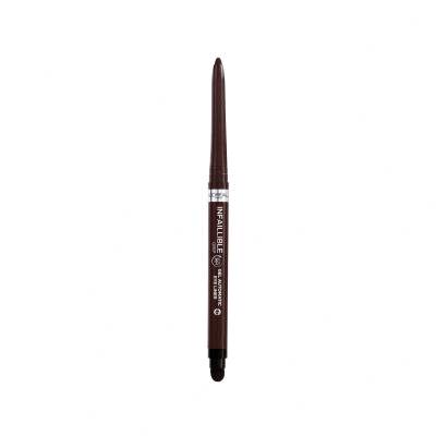 L&#039;Oréal Paris Infaillible Grip 36H Gel Automatic Eye Liner Kajalstift für Frauen 1,2 g Farbton  004 Brown Denim