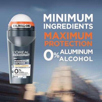 L&#039;Oréal Paris Men Expert Magnesium Defence 48H Deodorant für Herren 50 ml