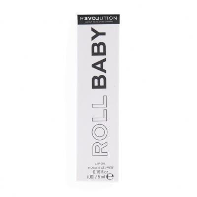 Revolution Relove Baby Roll Lip Oil Lippenöl für Frauen 5 ml Farbton  Goji Berry