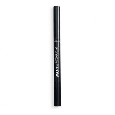 Revolution Relove Power Brow Augenbrauenstift für Frauen 0,3 g Farbton  Dark Brown