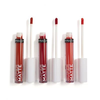 Revolution Relove Super Matte Geschenkset Lippenstift Super Matte 3 x 4 ml