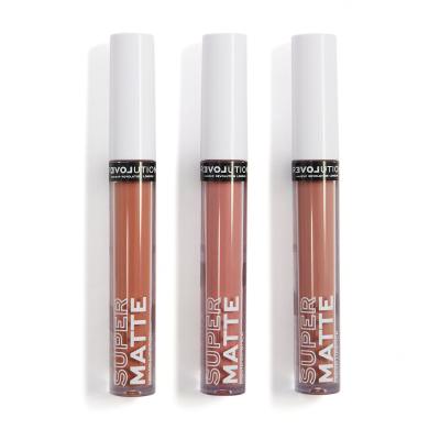 Revolution Relove Super Matte Geschenkset Lippenstift Super Matte 3 x 4 ml