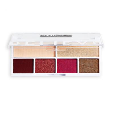 Revolution Relove Colour Play Shadow Palette Lidschatten für Frauen 5,2 g Farbton  Believe