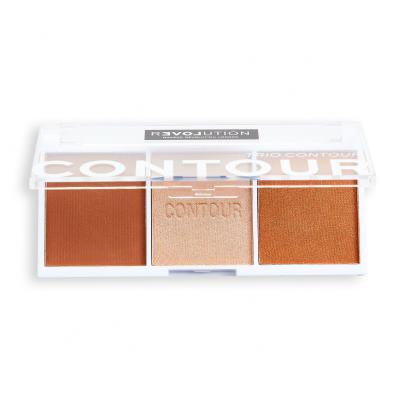 Revolution Relove Colour Play Contour Trio Contouring Palette für Frauen 6 g Farbton  Baked Sugar