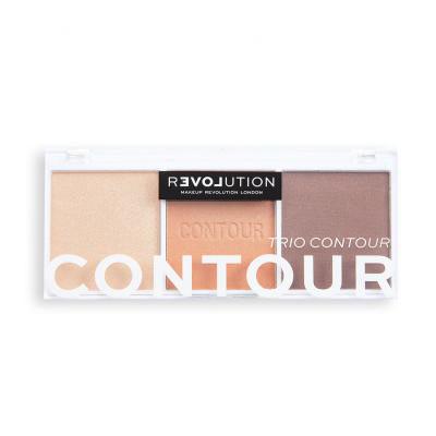 Revolution Relove Colour Play Contour Trio Contouring Palette für Frauen 6 g Farbton  Bronze Sugar