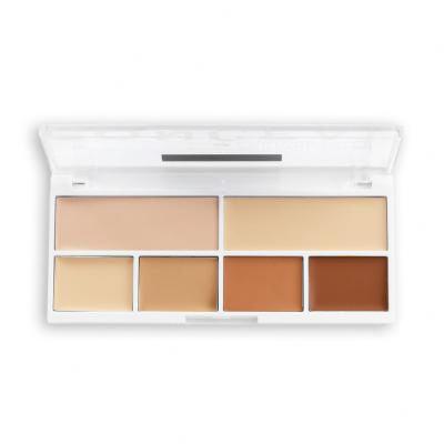 Revolution Relove Conceal Me Concealer &amp; Contour Palette Contouring Palette für Frauen 11,2 g Farbton  Light