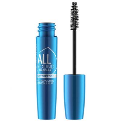 Catrice Allround Waterproof Mascara für Frauen 12 ml Farbton  010 Blackest Black