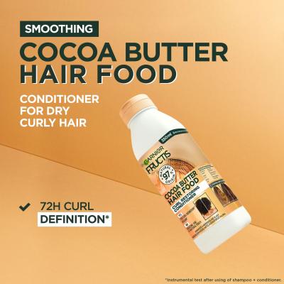 Garnier Fructis Hair Food Cocoa Butter Smoothing Conditioner Conditioner für Frauen 350 ml