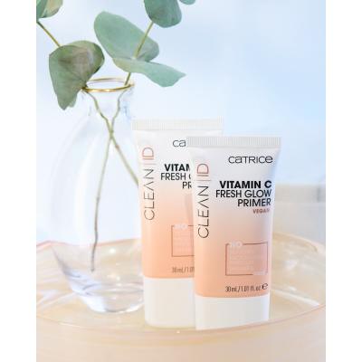 Catrice Clean ID Vitamin C Fresh Glow Primer Make-up Base für Frauen 30 ml