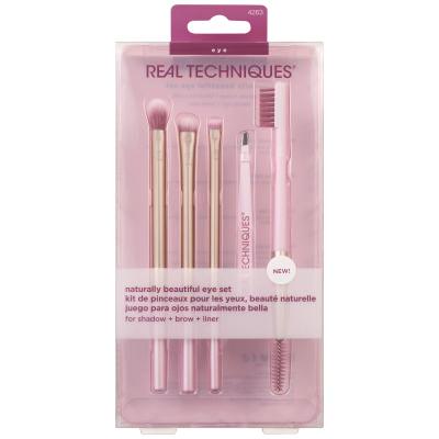 Real Techniques Naturally Beautiful Eye Set Pinsel für Frauen Set