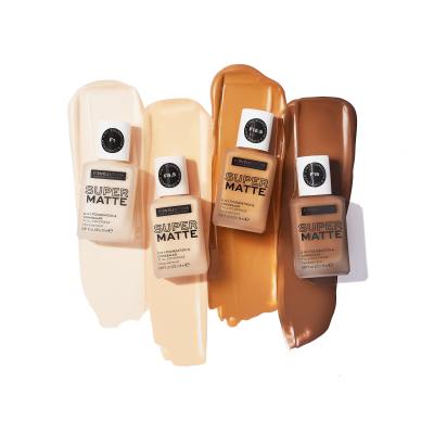 Revolution Relove Super Matte 2 in 1 Foundation &amp; Concealer Foundation für Frauen 24 ml Farbton  F2