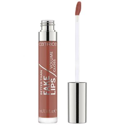 Catrice Better Than Fake Lips Lipgloss für Frauen 5 ml Farbton  080 Boosting Brown