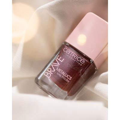 Catrice Brave Metallics Nail Polish Nagellack für Frauen 10,5 ml Farbton  04 Love You Cherry Much