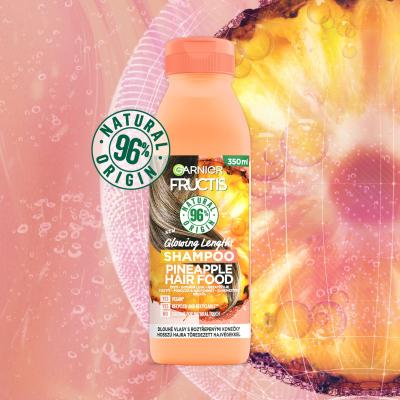 Garnier Fructis Hair Food Pineapple Glowing Lengths Shampoo Shampoo für Frauen 350 ml