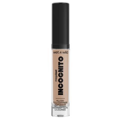 Wet n Wild MegaLast Incognito All-Day Full Coverage Concealer Concealer für Frauen 5,5 ml Farbton  Light Honey