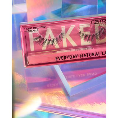 Catrice Faked Everyday Natural Lashes Falsche Wimpern für Frauen 1 St. Farbton  Black