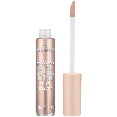 Essence Luminous Eye Tint Liquid Shadow Lidschatten für Frauen 6 ml Farbton  03 Shimmering Taupe